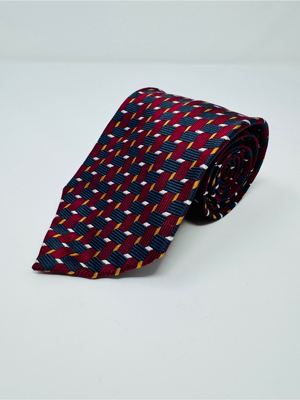 Vintage Britches Georgetowne Italian Silk Extra Long Tie 62”
